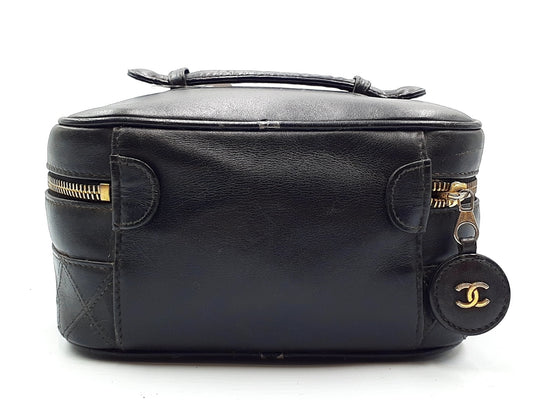 CHANEL Lambskin Picolore Wild Stitch Vanity Bag