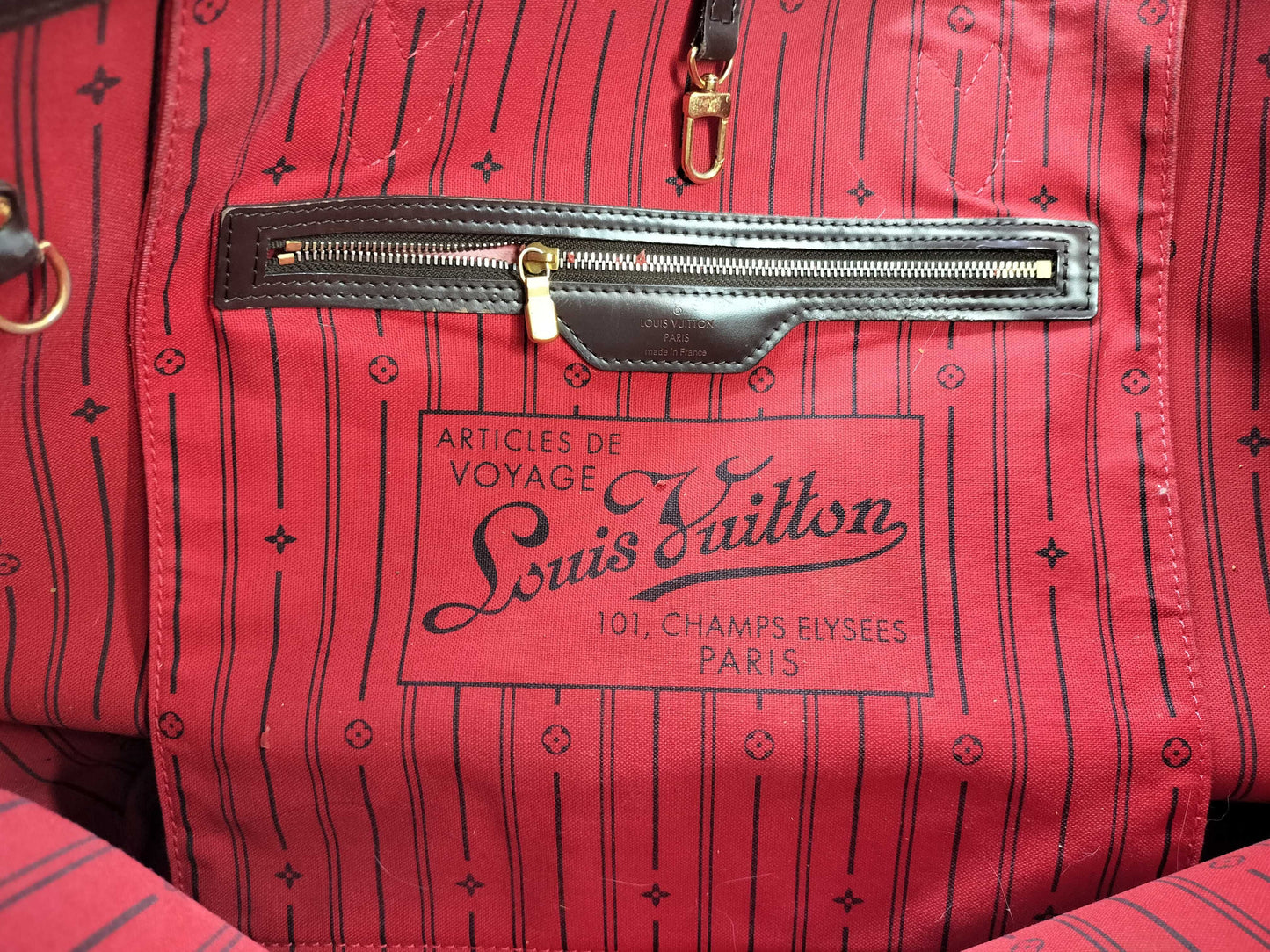 LOUIS VUITTON Damier Bag Handbag Louis Vuitton Tote Bag