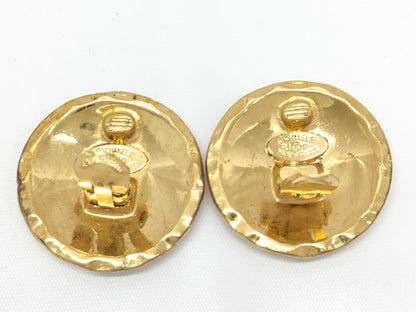 CHANEL Coco Mark Matelasse 93P Earrings