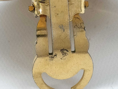 CHANEL Coco Mark Matelasse 93P Earrings