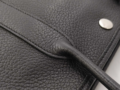 HERMES Garden Party TPM Negonda Black SS Tote Bag with R Stamp