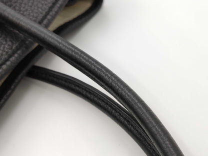 HERMES Garden Party TPM Negonda Black SS Tote Bag with R Stamp