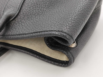 HERMES Garden Party TPM Negonda Black SS Tote Bag with R Stamp