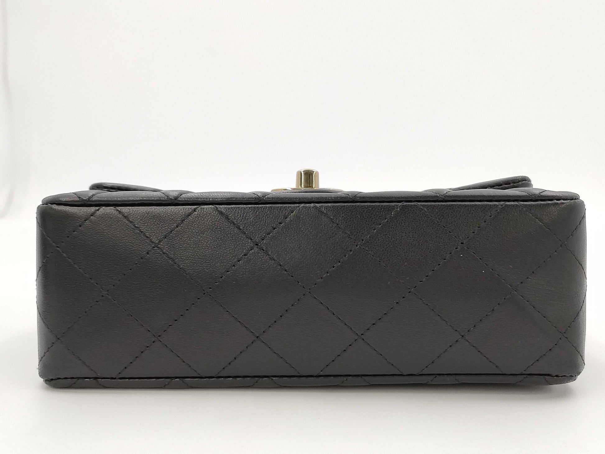 CHANEL Mini Lamb Black GP Shoulder Bag
