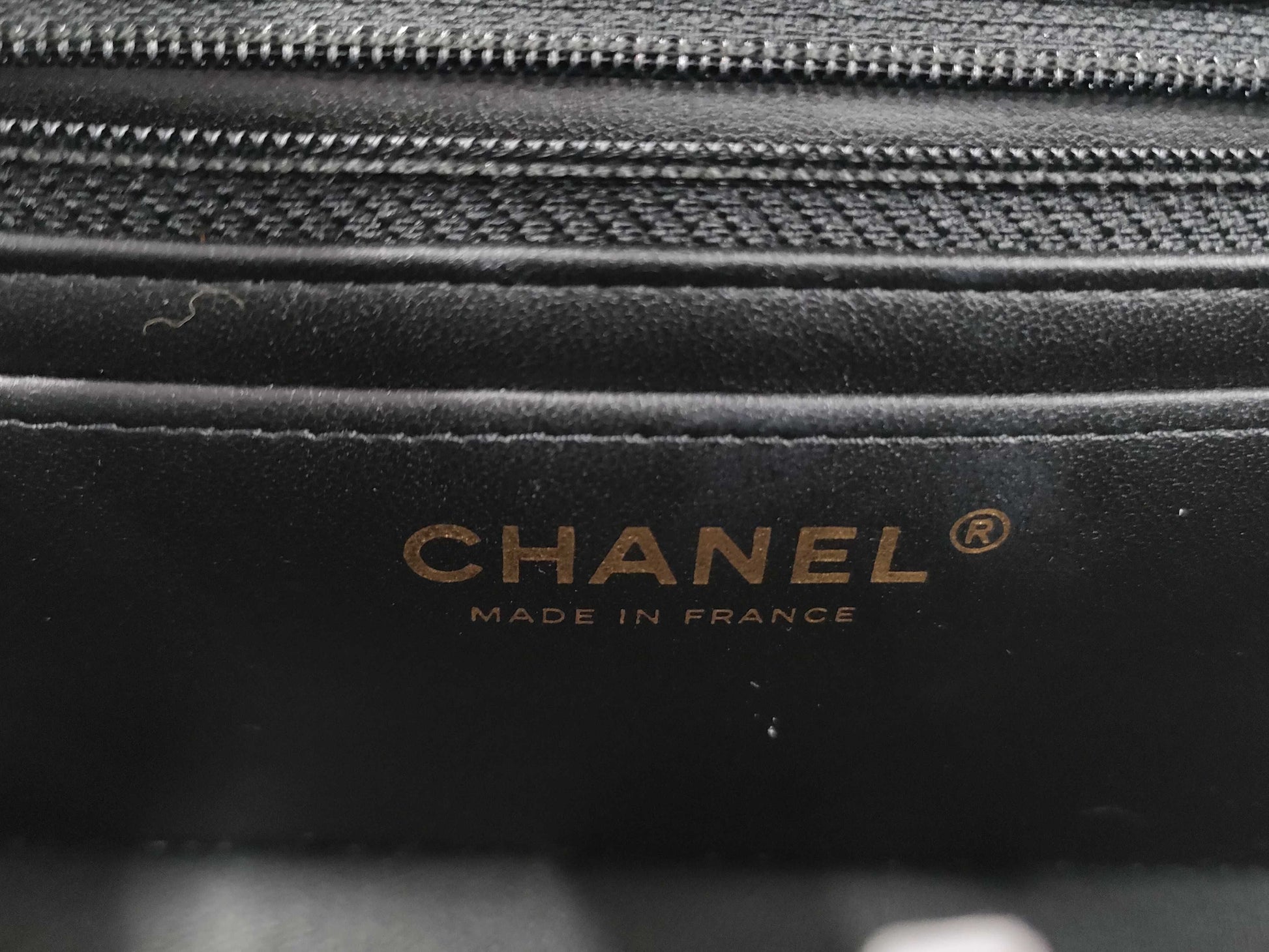 CHANEL Mini Lamb Black GP Shoulder Bag