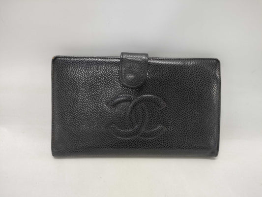 CHANEL CHANEL Coco Mark Long Wallet