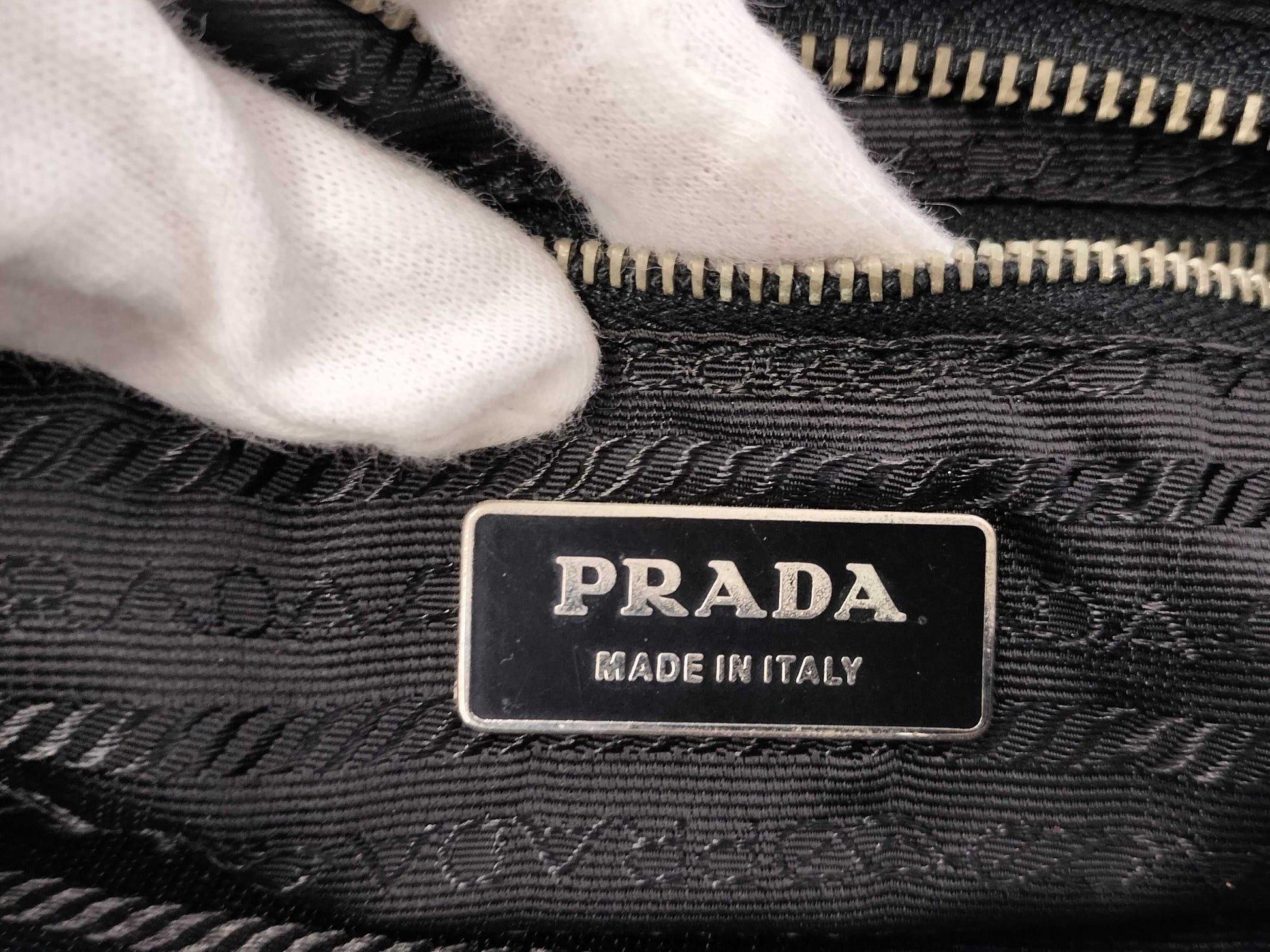 PRADA PRADA Prada Tote Bag Nylon Leather Handbag Bag