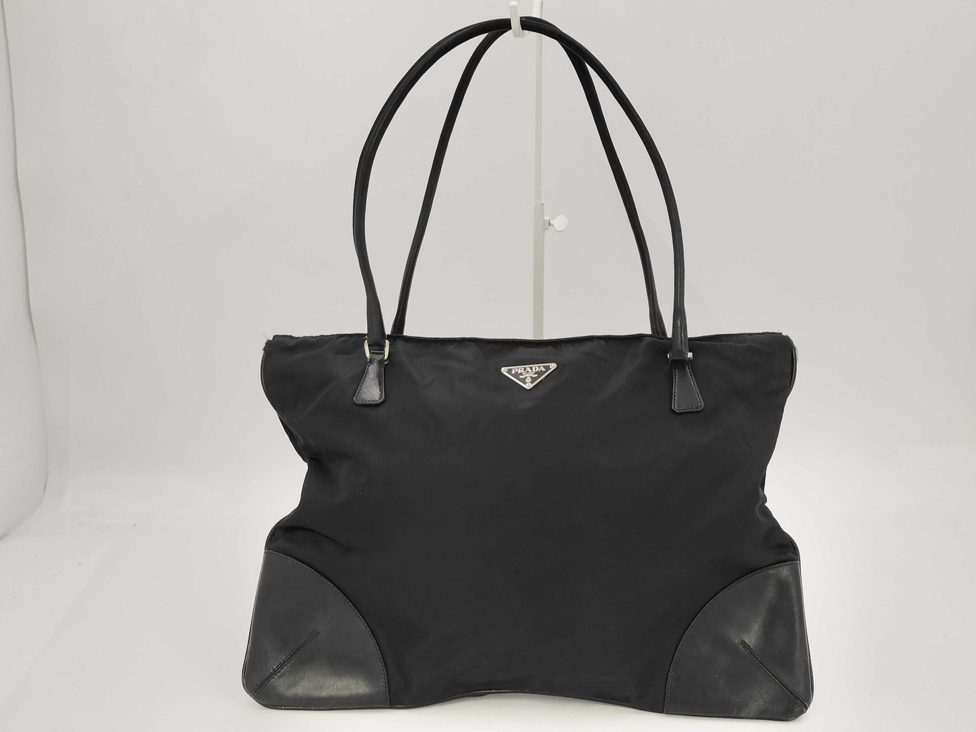 PRADA PRADA Prada Tote Bag Nylon Leather Handbag Bag
