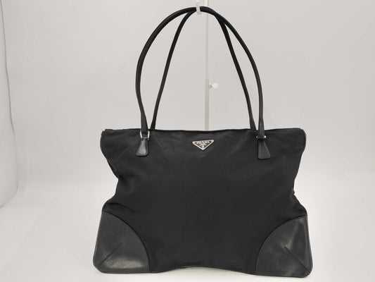 PRADA PRADA Prada Tote Bag Nylon Leather Handbag Bag