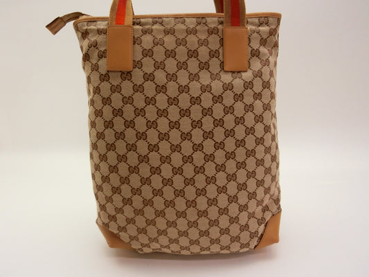 GUCCI GG Canvas Sherry Shoulder Bag