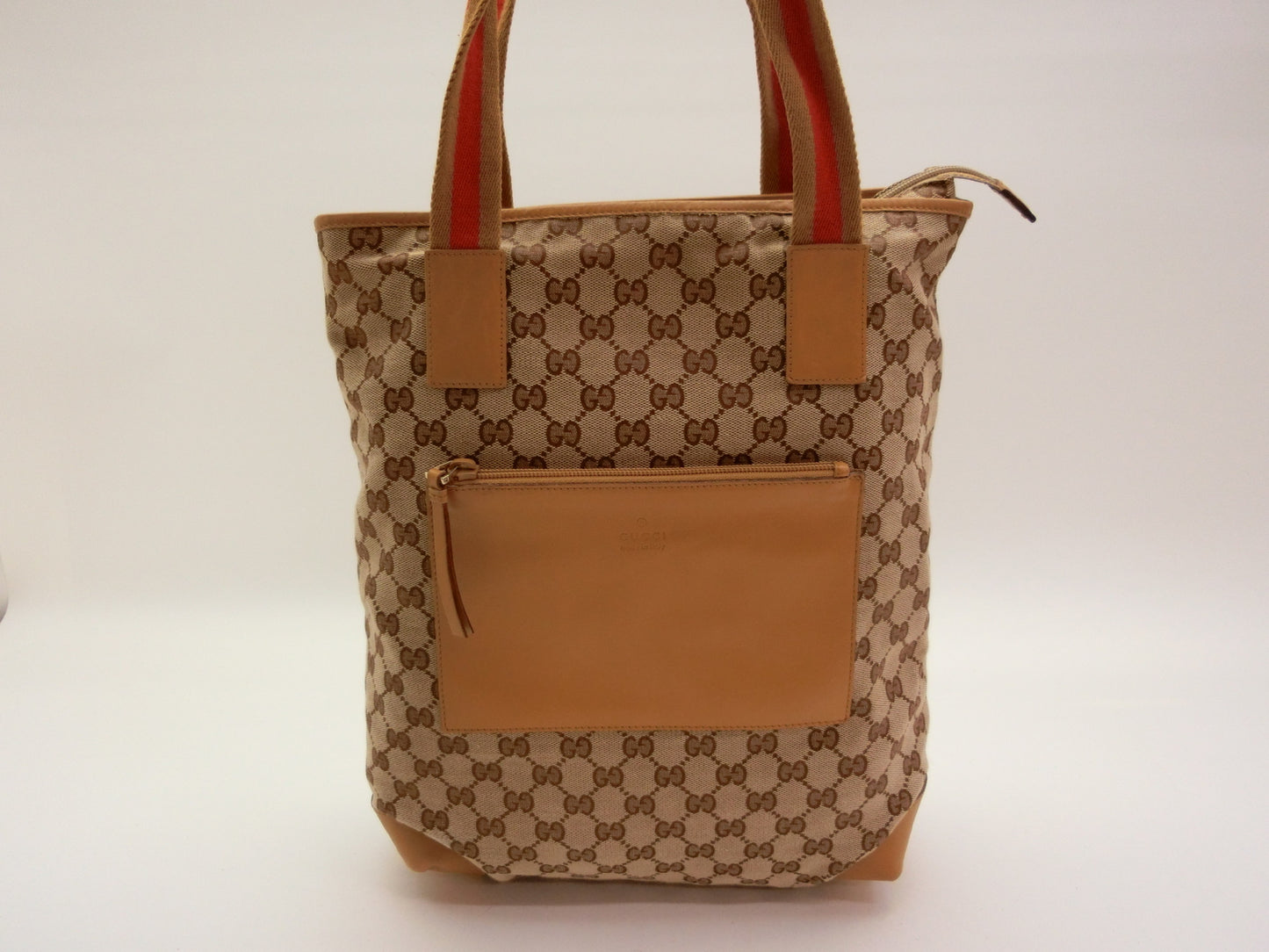 GUCCI GG Canvas Sherry Shoulder Bag