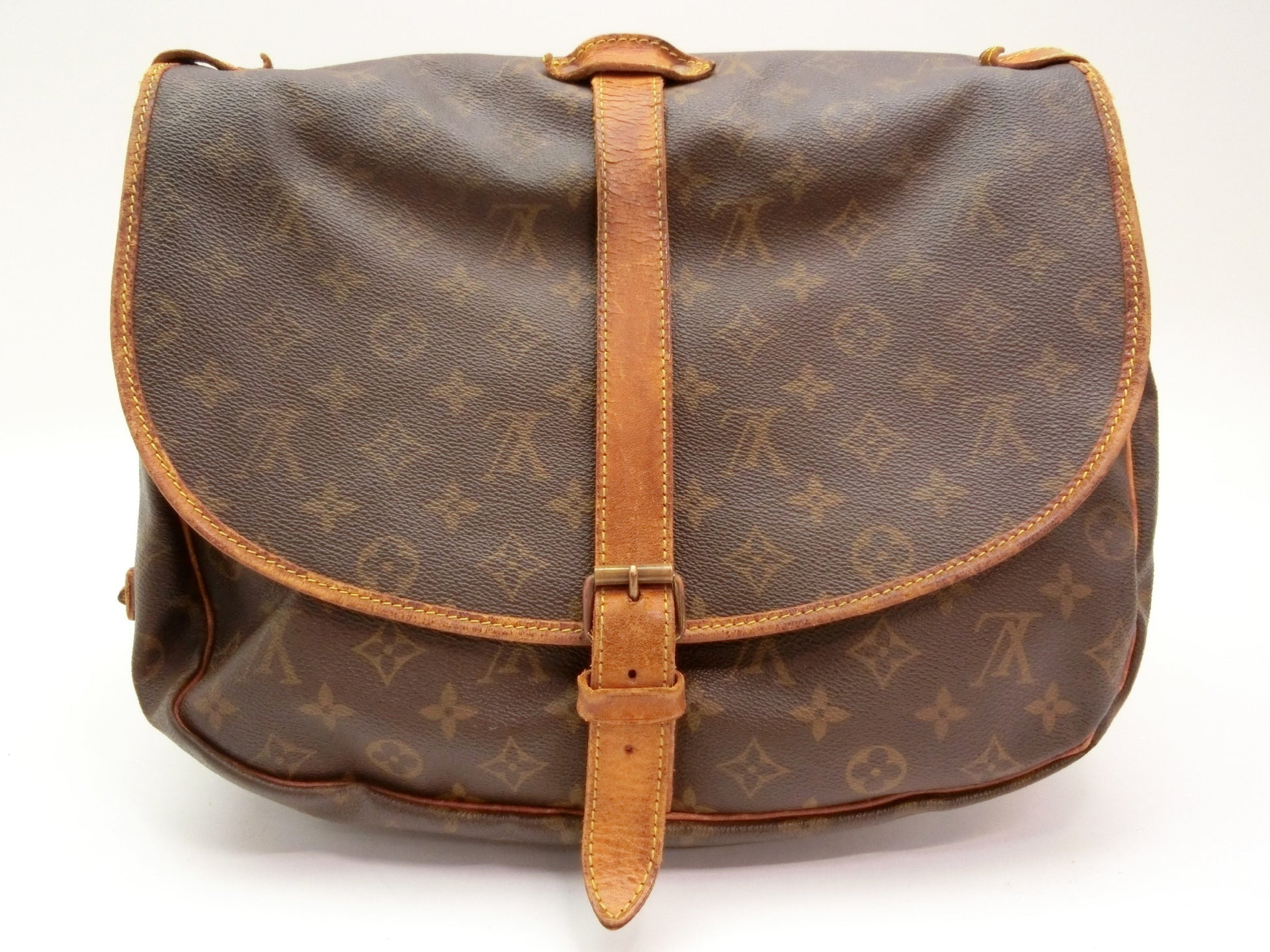 LOUIS VUITTON Monogram Saumur 35 Shoulder Bag