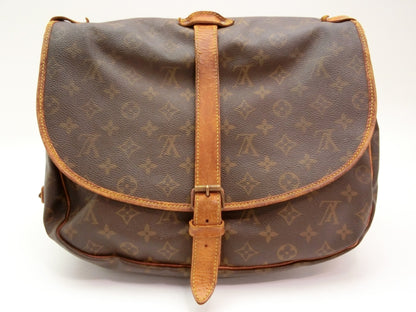 LOUIS VUITTON Monogram Saumur 35 Shoulder Bag