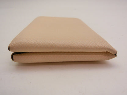 HERMES Calvi Two-tone Y Stamp Card Case, Pass Case, Business Card Case
