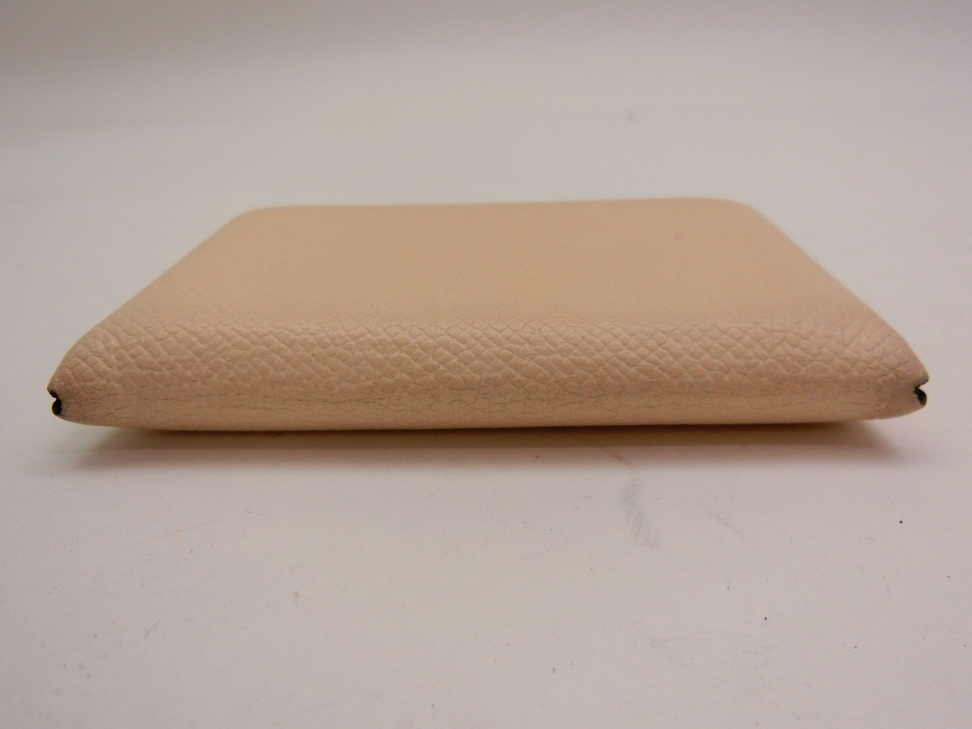 HERMES Calvi Two-tone Y Stamp Card Case, Pass Case, Business Card Case