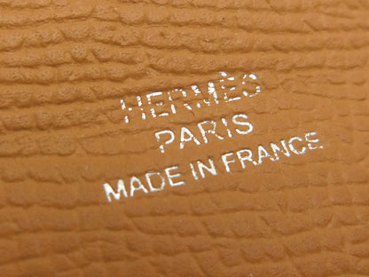 HERMES Calvi Two-tone Y Stamp Card Case, Pass Case, Business Card Case