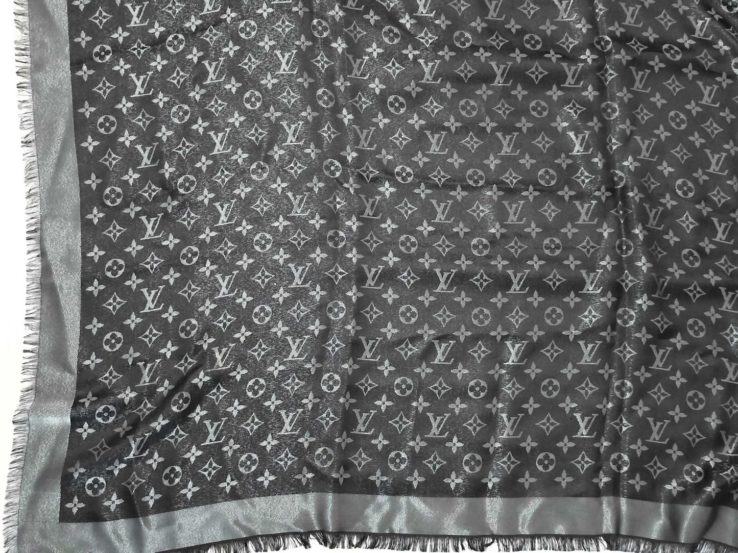 LOUIS VUITTON LV Monogram Shine Shawl Other Apparel