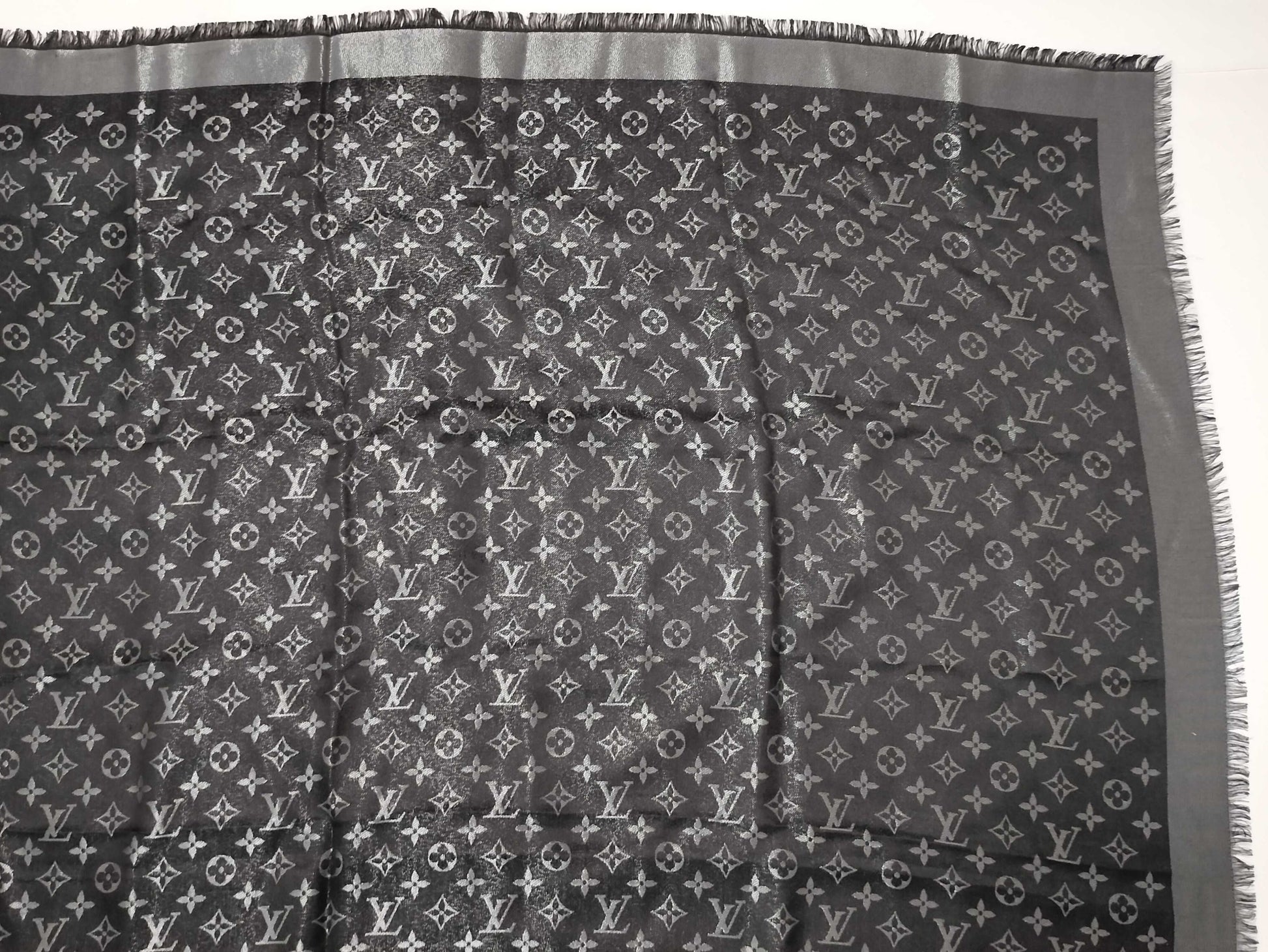 LOUIS VUITTON LV Monogram Shine Shawl Other Apparel