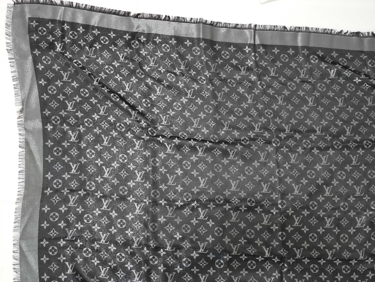 LOUIS VUITTON LV Monogram Shine Shawl Other Apparel