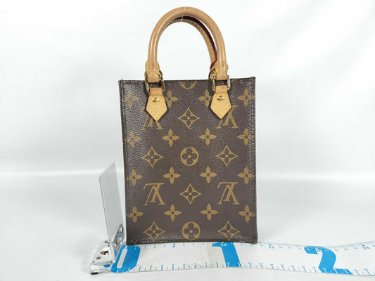 LOUIS VUITTON M69442 Monogram Louis Vuitton Petite Sac Plat m69442 2-way handbag
