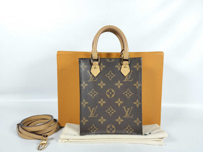 LOUIS VUITTON M69442 Monogram Louis Vuitton Petite Sac Plat m69442 2-way handbag