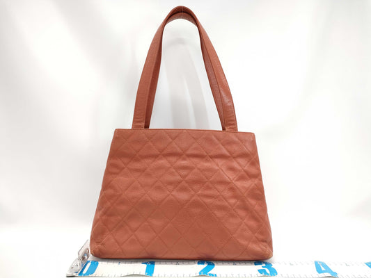 CHANEL CHANEL Matelasse Caviar Skin Tote Bag