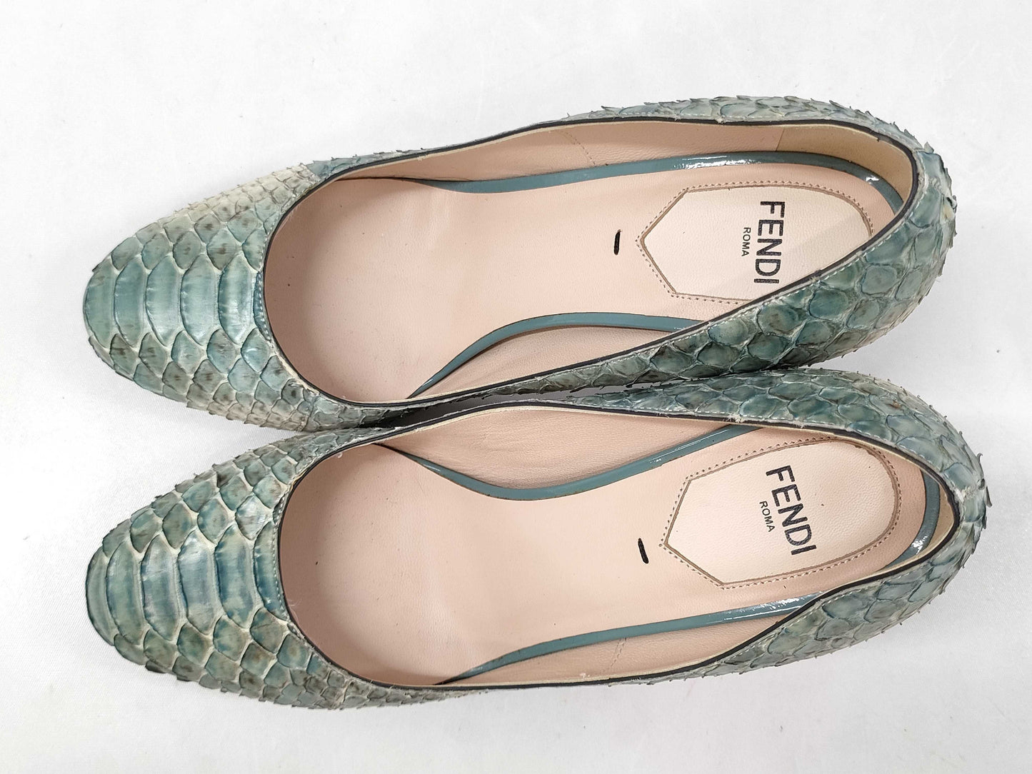 FENDI FENDI Pumps Python Leather Size 36 Pumps