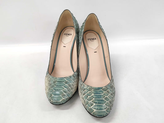 FENDI FENDI Pumps Python Leather Size 36 Pumps