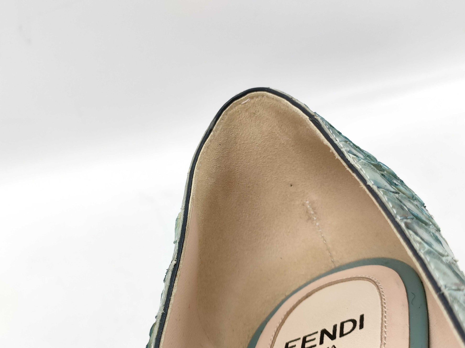 FENDI FENDI Pumps Python Leather Size 36 Pumps