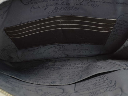 Berluti Calligraphy Clutch Bag
