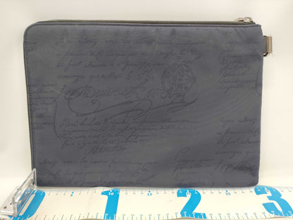 Berluti Calligraphy Clutch Bag
