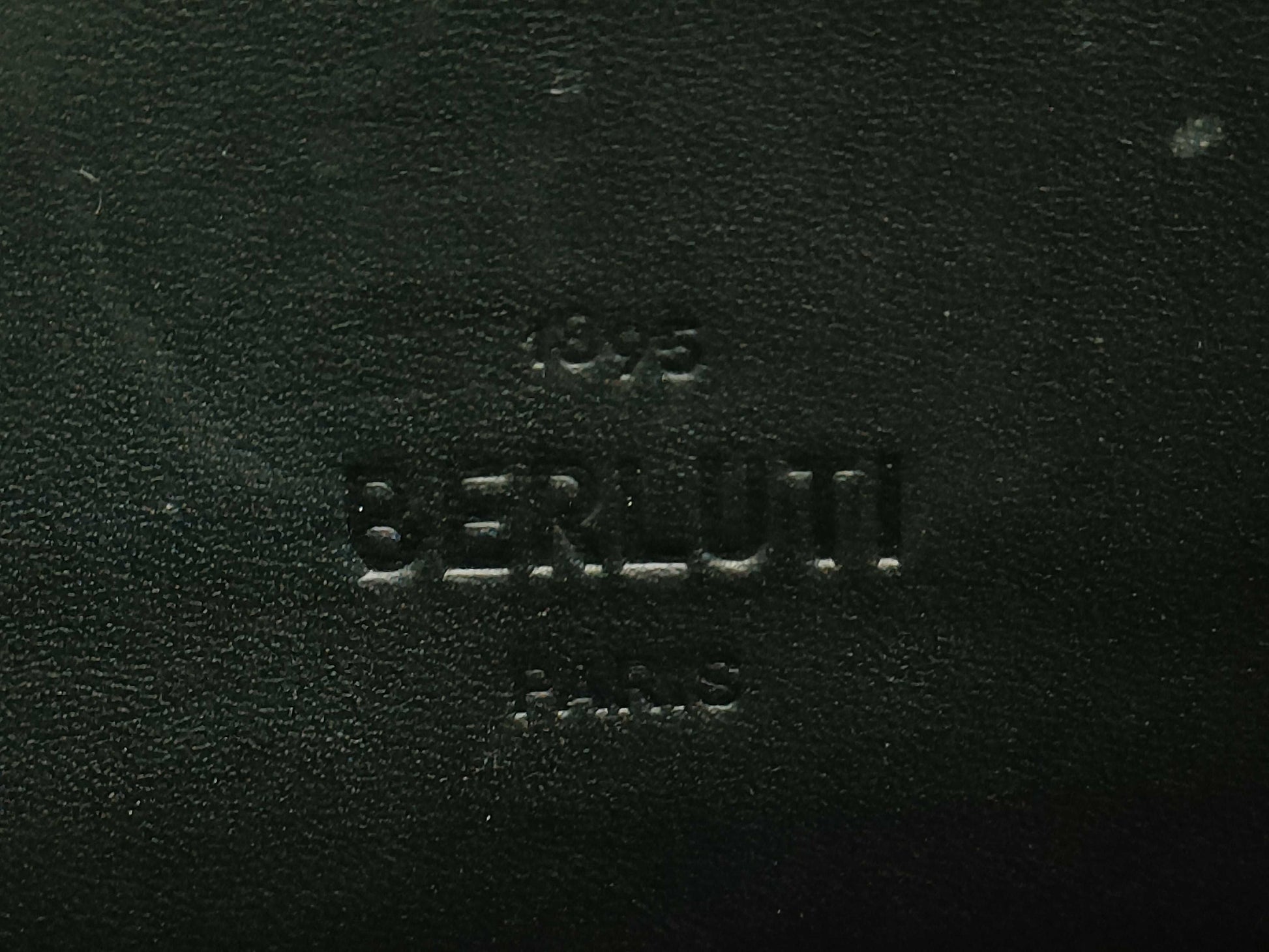 Berluti Calligraphy Clutch Bag