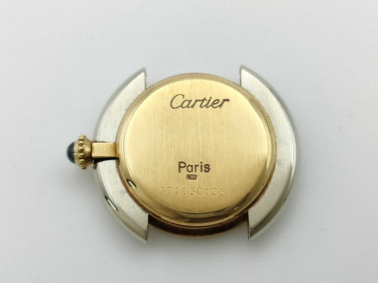 Cartier Vendôme Ellipse 671130135 PARIS Manual Winding K18WG×YG Women's Watch