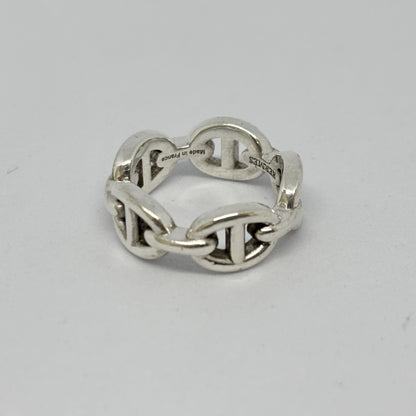 HERMES Hermes Ring Chaine d'Ancre Anchaîne 47 Ag925 Silver Ring