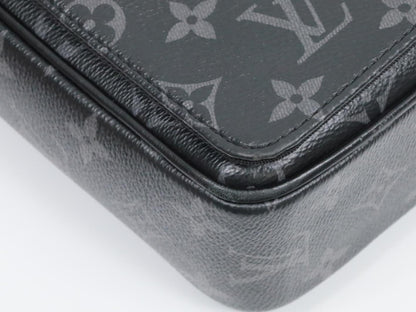 LOUIS VUITTON M46255 Eclipse District PM NV3 RFID Shoulder Bag