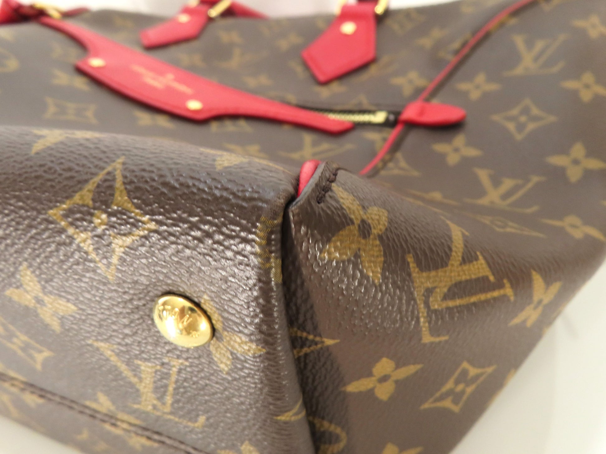 LOUIS VUITTON Monogram Tournelle PM M44027 Handbag