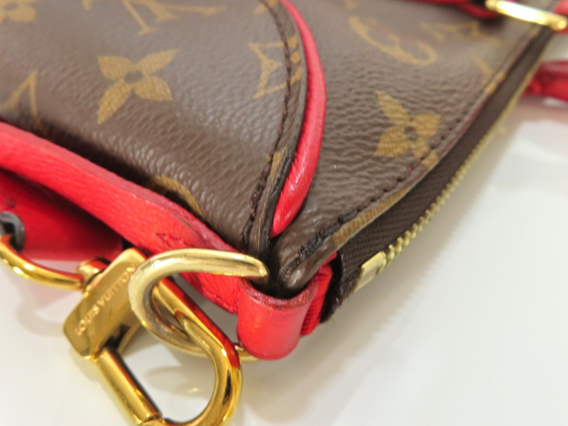 LOUIS VUITTON Monogram Tournelle PM M44027 Handbag