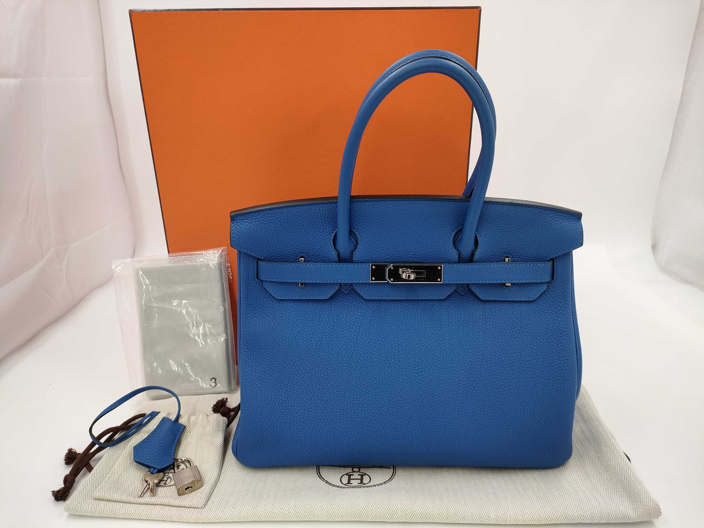 HERMES Birkin 30 Togo Handbag