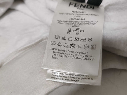 FENDI FENDI Zucca Line Hoodie Top
