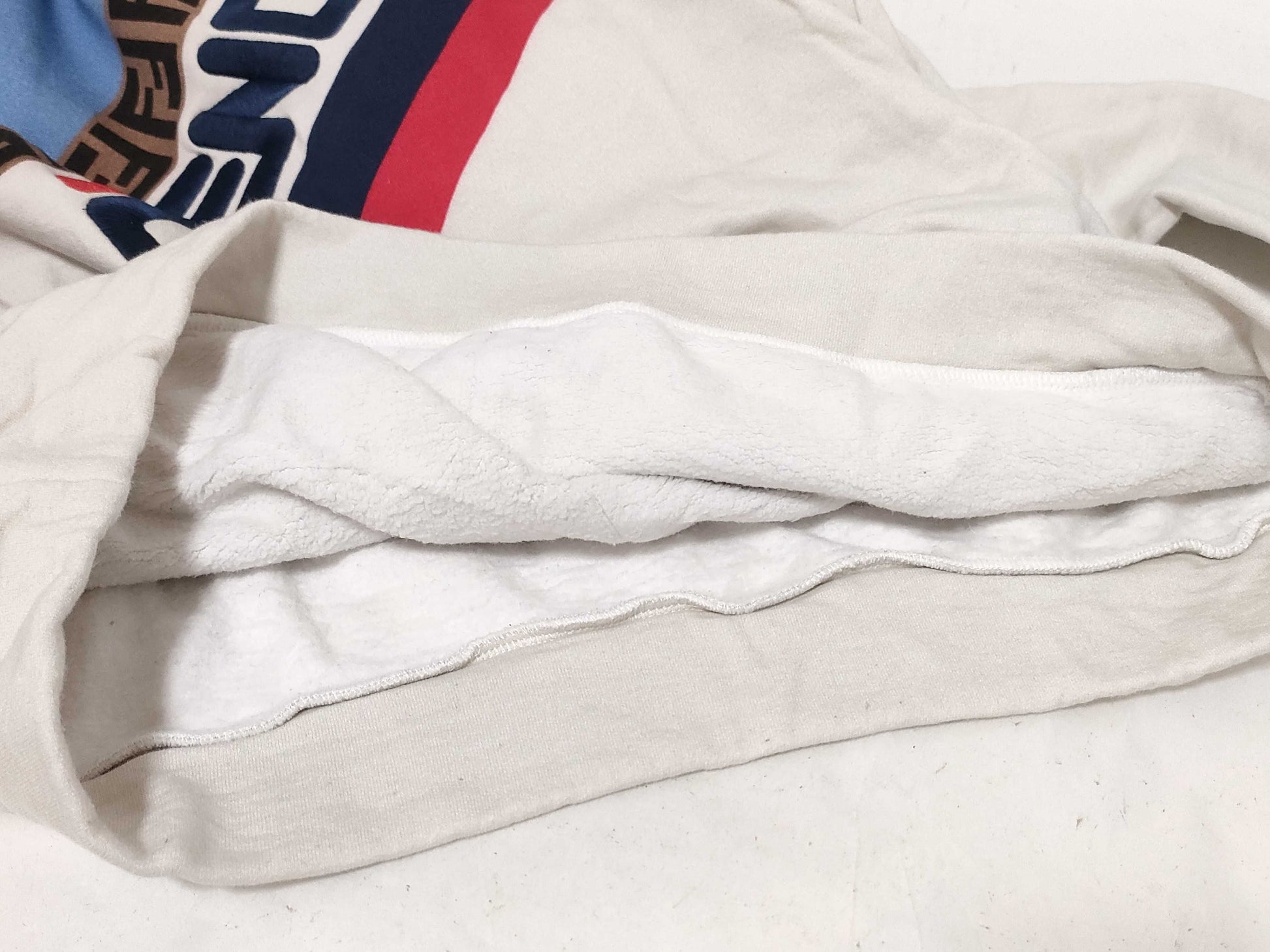 FENDI FENDI Zucca Line Hoodie Top