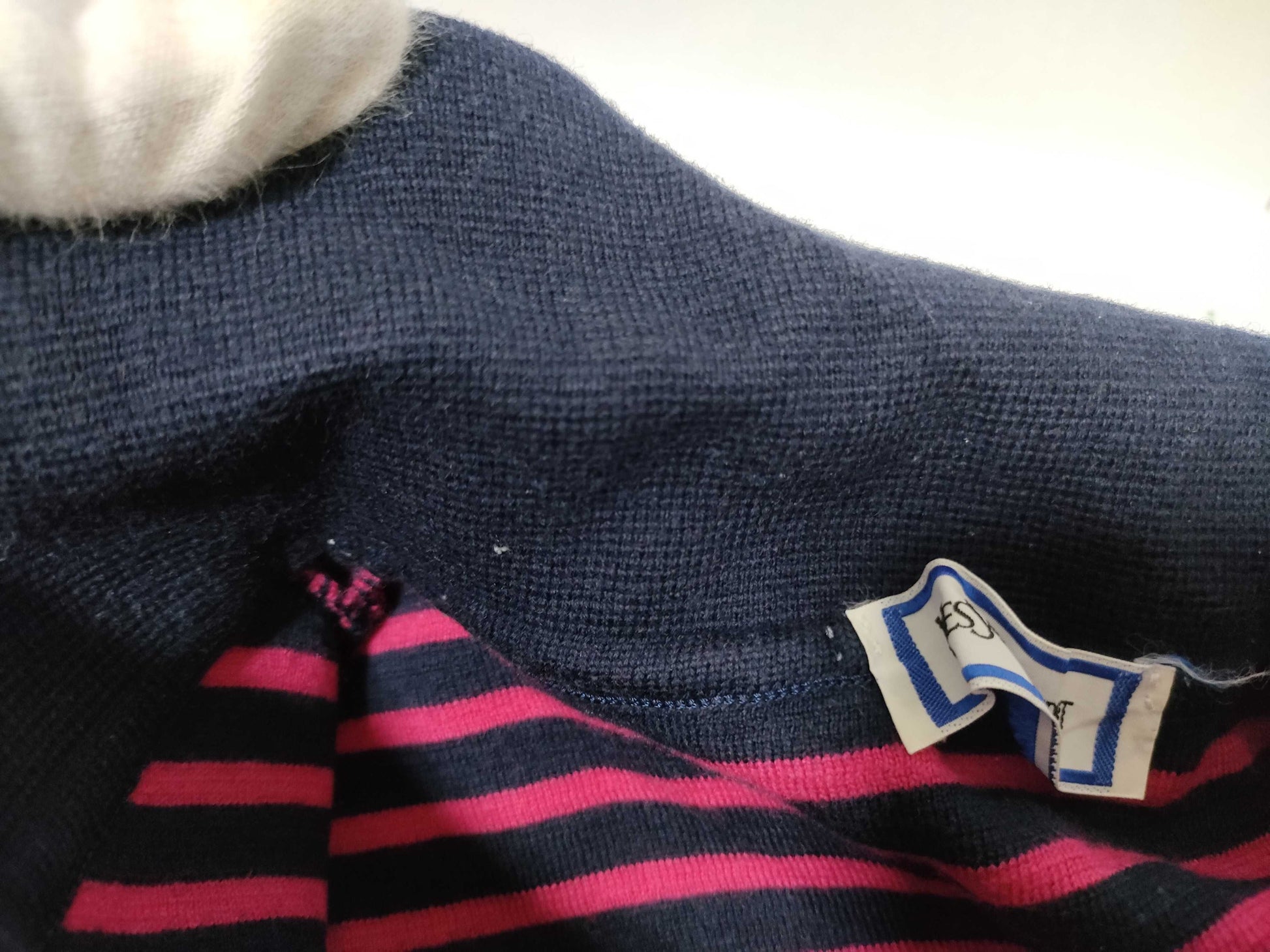Yves Saint Laurent knit striped top