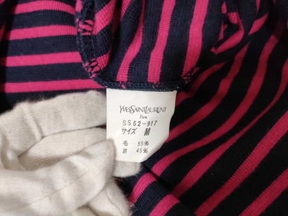 Yves Saint Laurent knit striped top