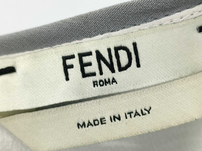 FENDI FENDI Current Tag Long Dress Two-tone Size 38 Dress