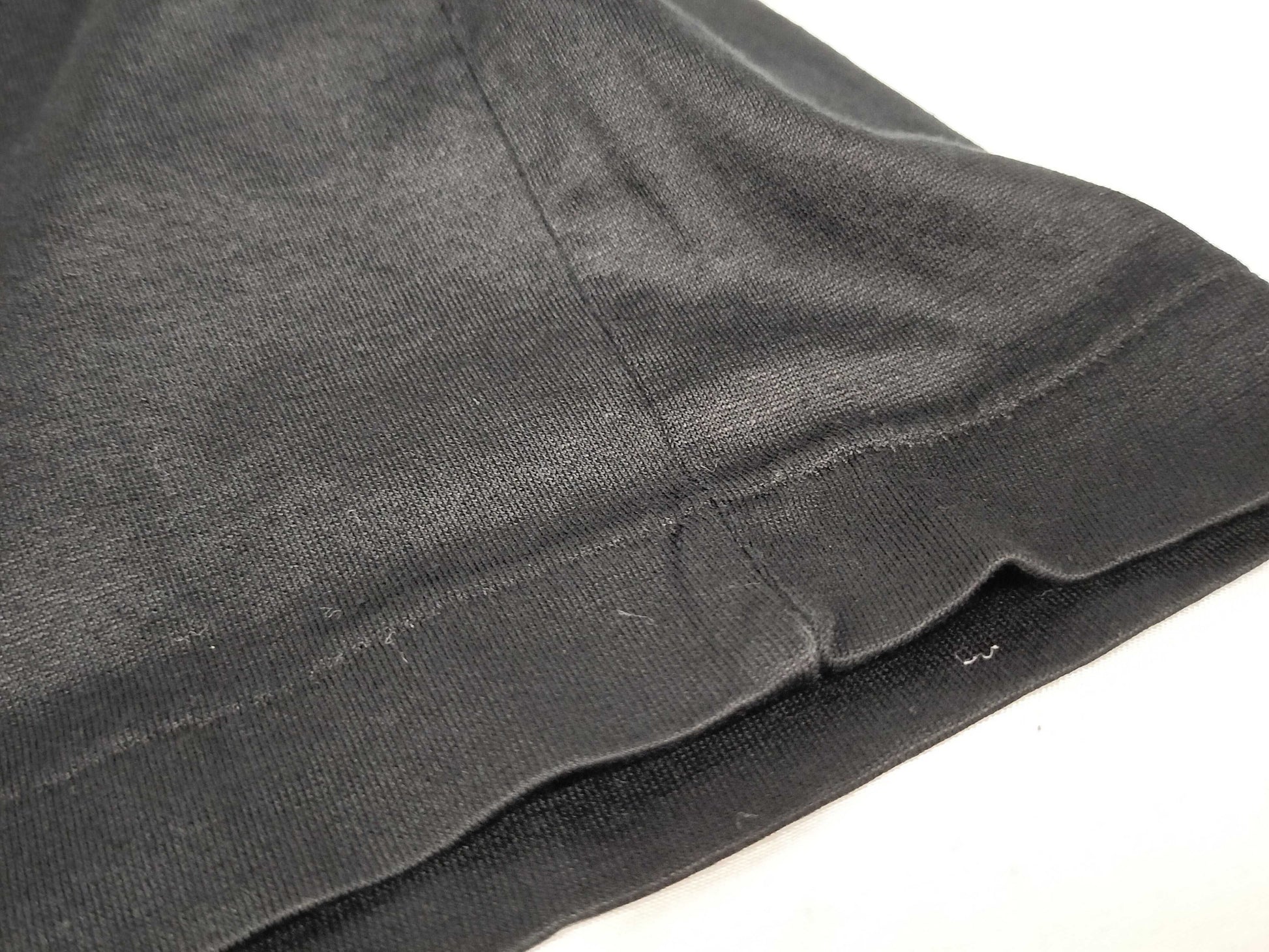 Yves Saint Laurent T-shirt with YSL logo embroidery, black top