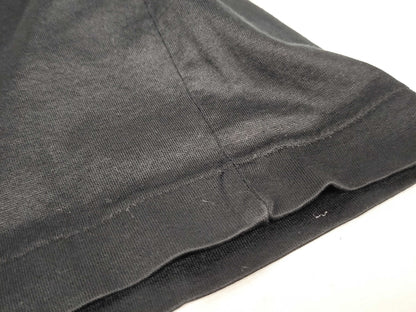 Yves Saint Laurent T-shirt with YSL logo embroidery, black top