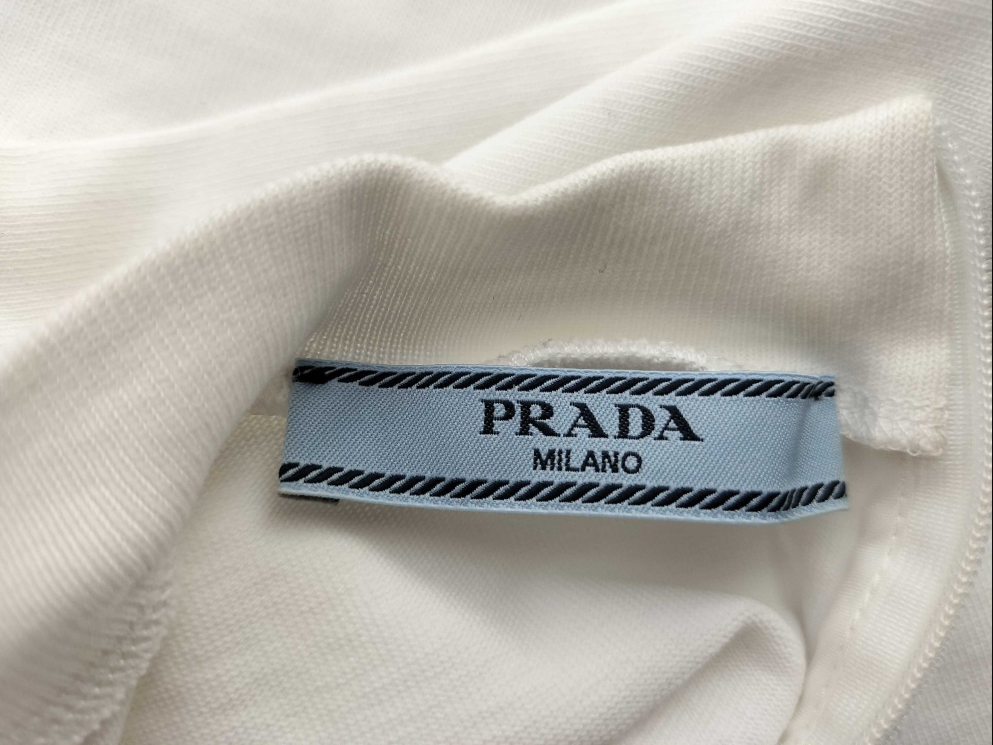PRADA Triangle Logo T-Shirt