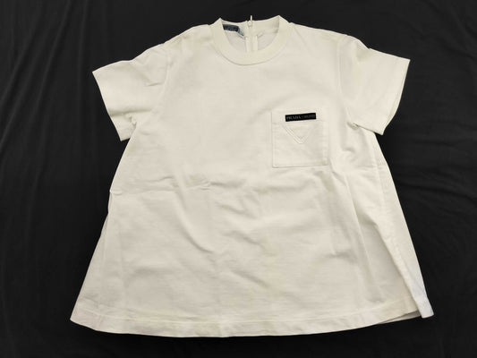 PRADA Triangle Logo T-Shirt