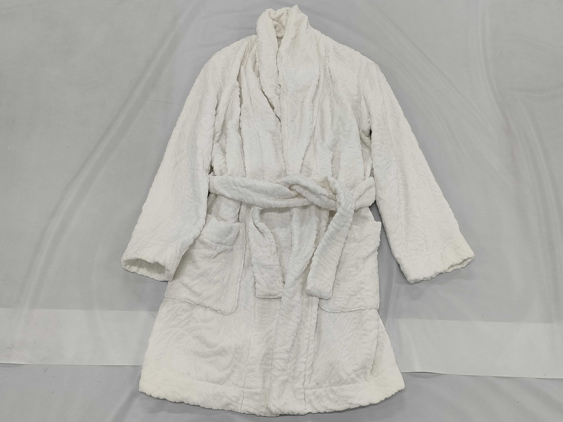 FENDI Zucca FF Tile Bathrobe Coat with Belt, Current Tag, Size 36, Other Apparel