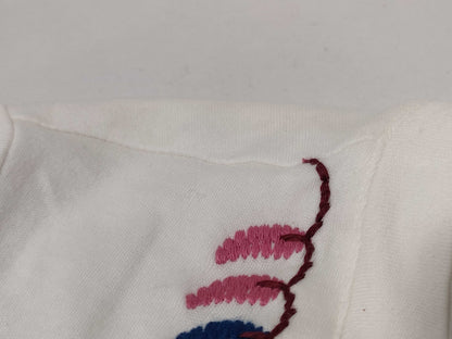 Christian Dior Galliano-era T-shirt with embroidered mirror detailing