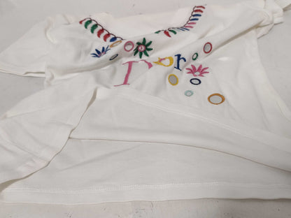 Christian Dior Galliano-era T-shirt with embroidered mirror detailing